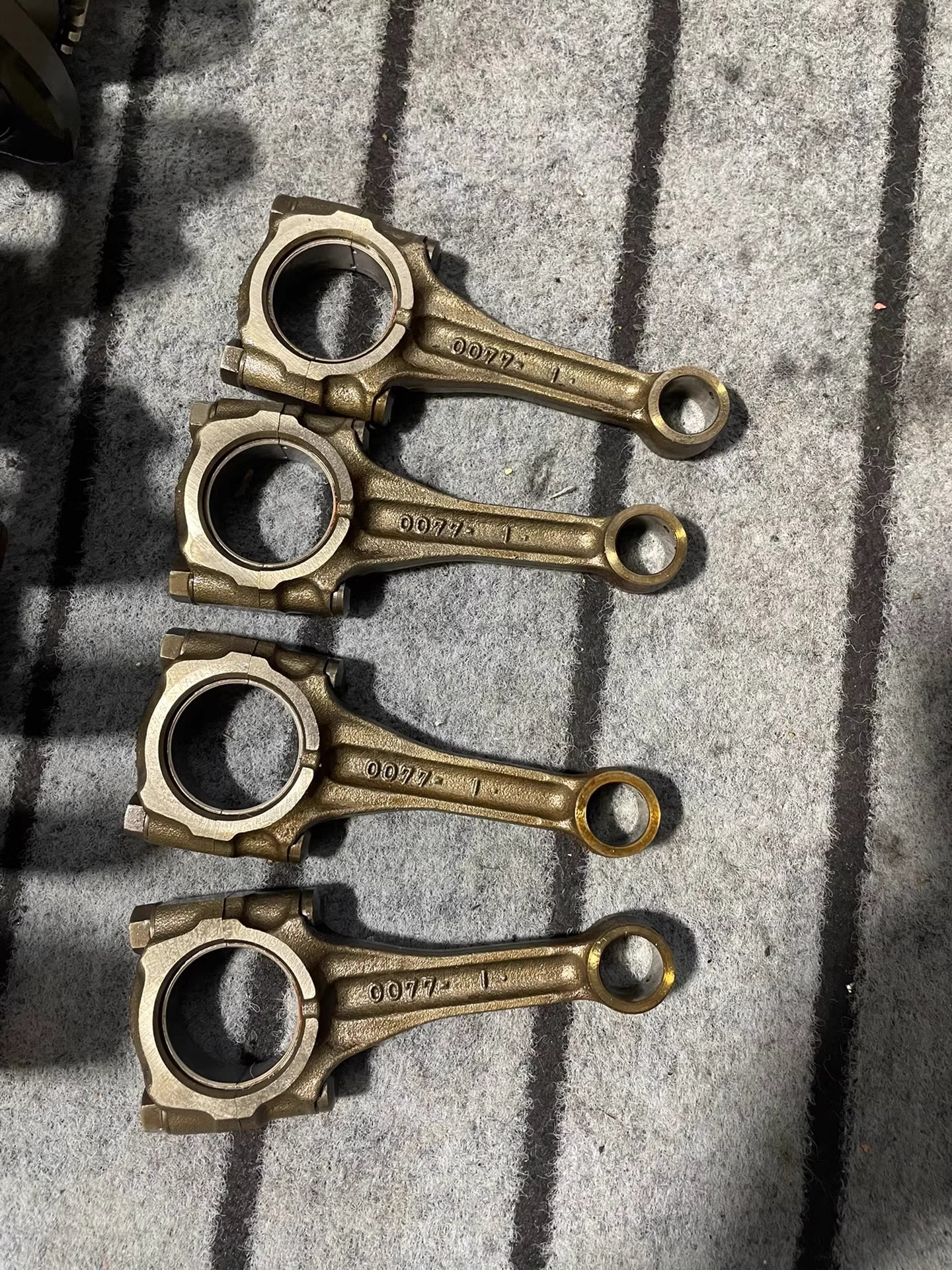 11-18 Kawasaki Ninja ZX10R Crank Crankshaft with Flywheel Rotor Rod