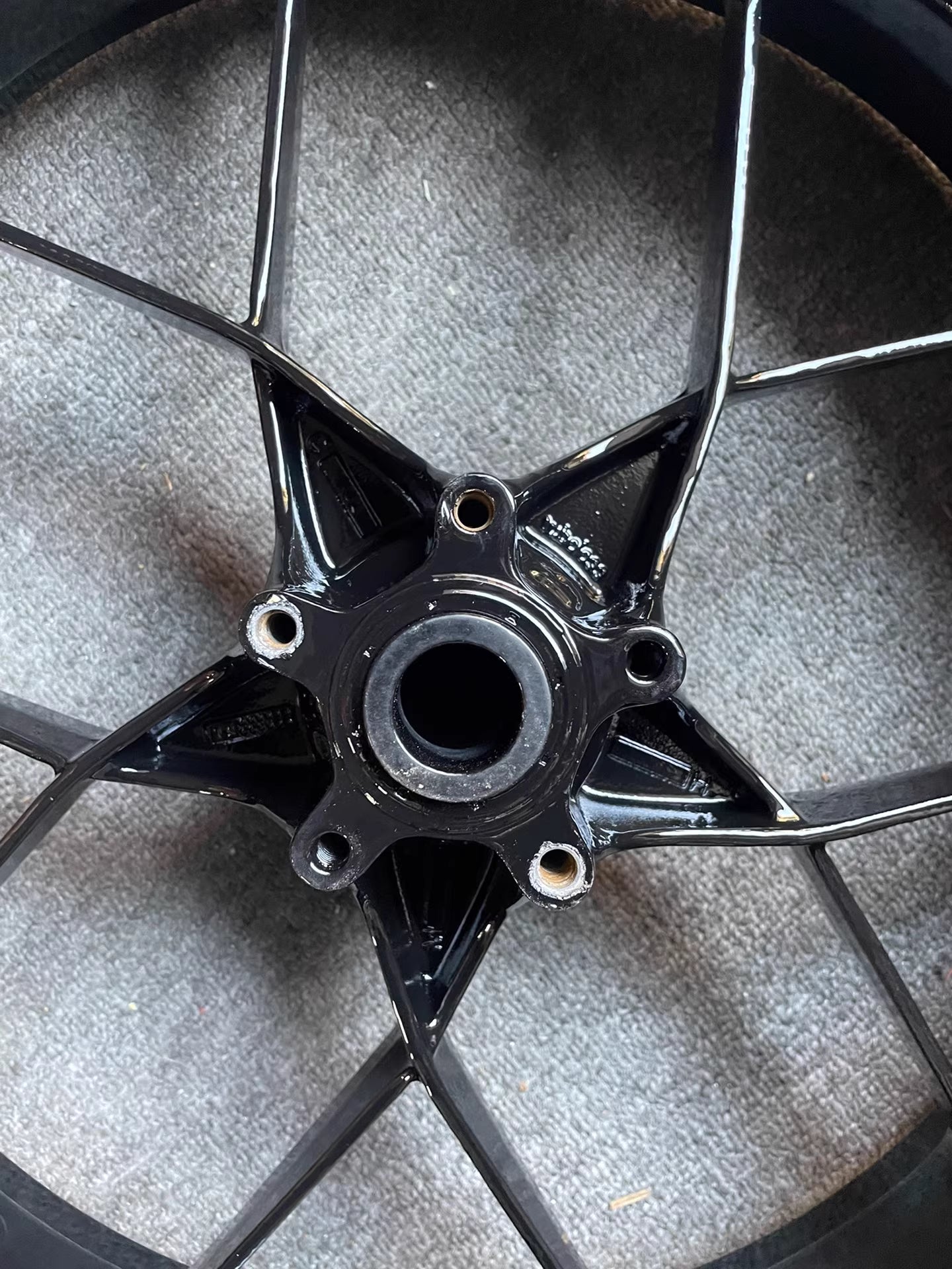 18-25 KTM Duke 790 Front Rim Front Wheel Straight OEM Repainted