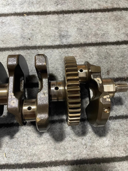 11-18 Kawasaki Ninja ZX10R Crank Crankshaft with Flywheel Rotor Rod