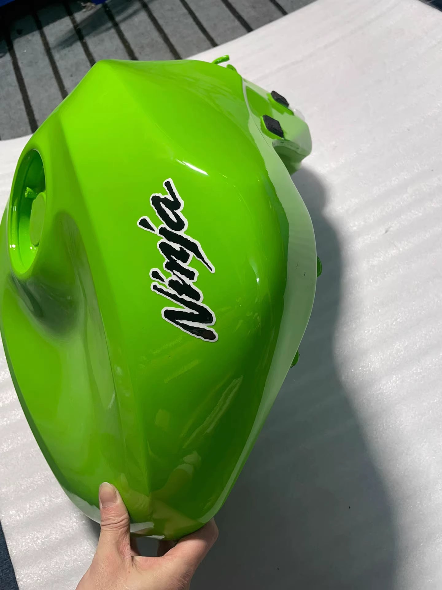 13-18 Kawasaki Zx6r 636 Fuel Gas Tank Repainting