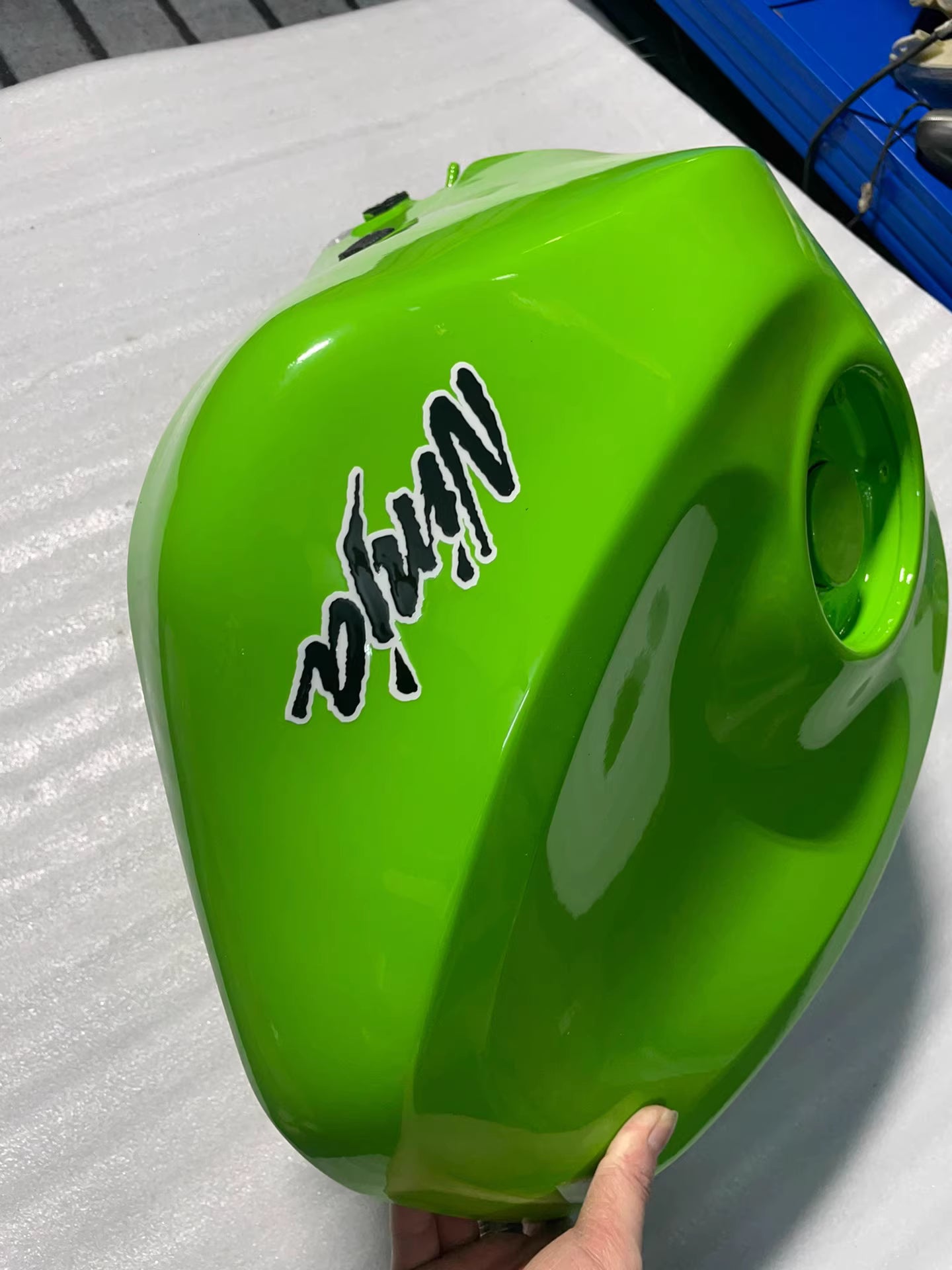 13-18 Kawasaki Zx6r 636 Fuel Gas Tank Repainting