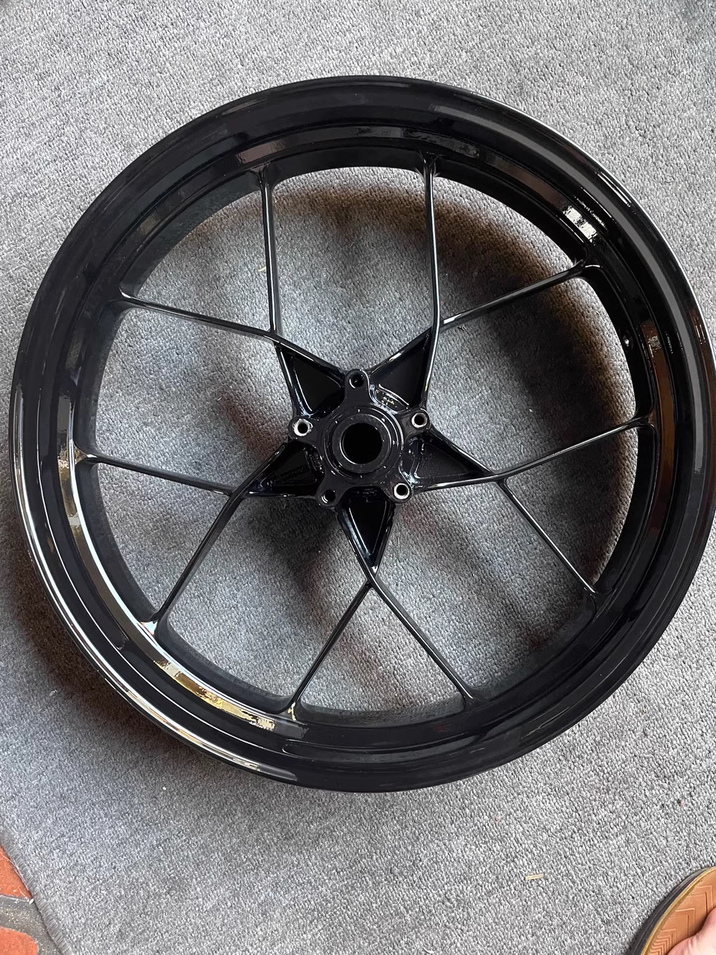 18-25 KTM Duke 790 Front Rim Front Wheel Straight OEM Repainted