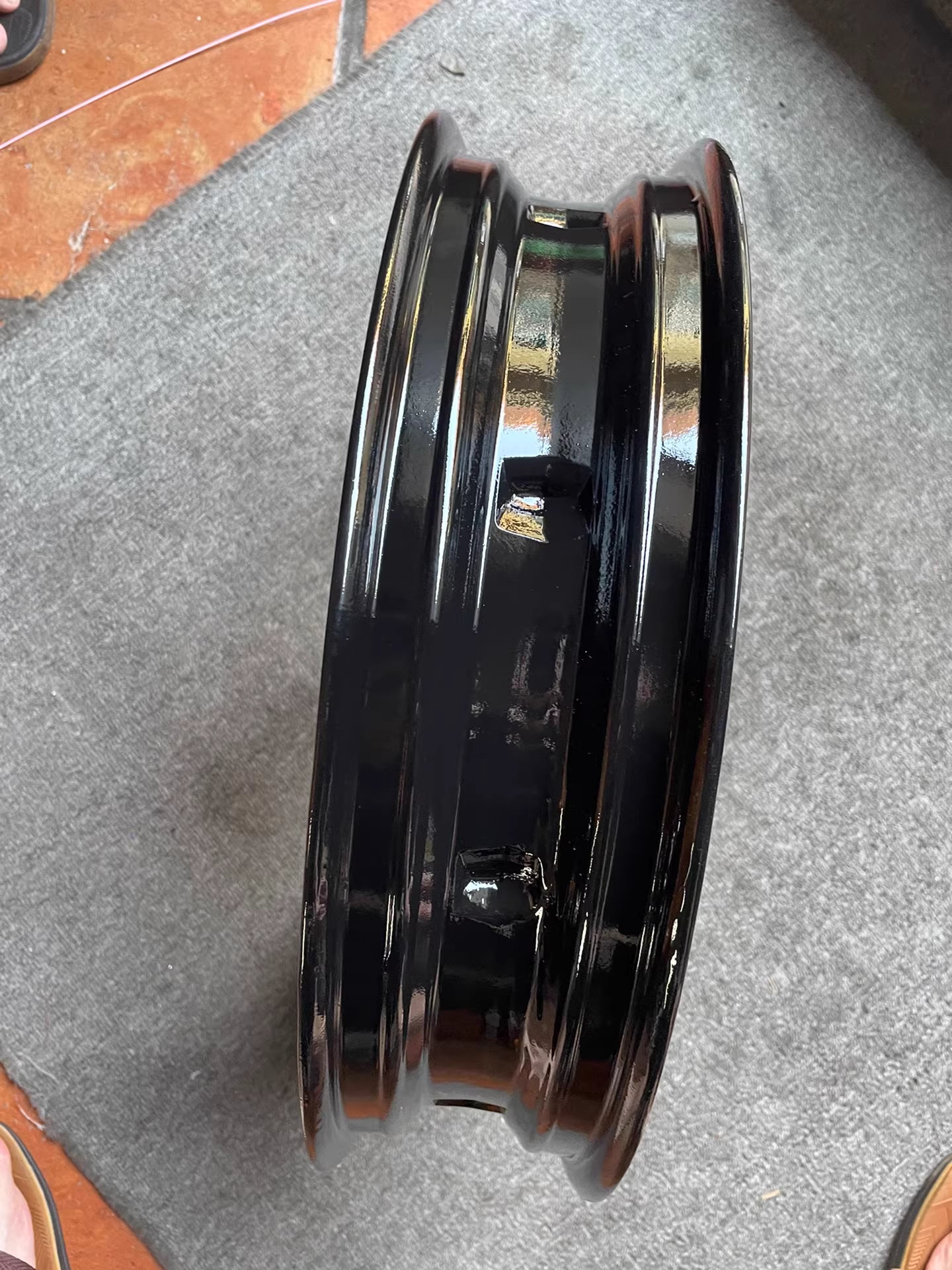 18-25 KTM Duke 790 Front Rim Front Wheel Straight OEM Repainted