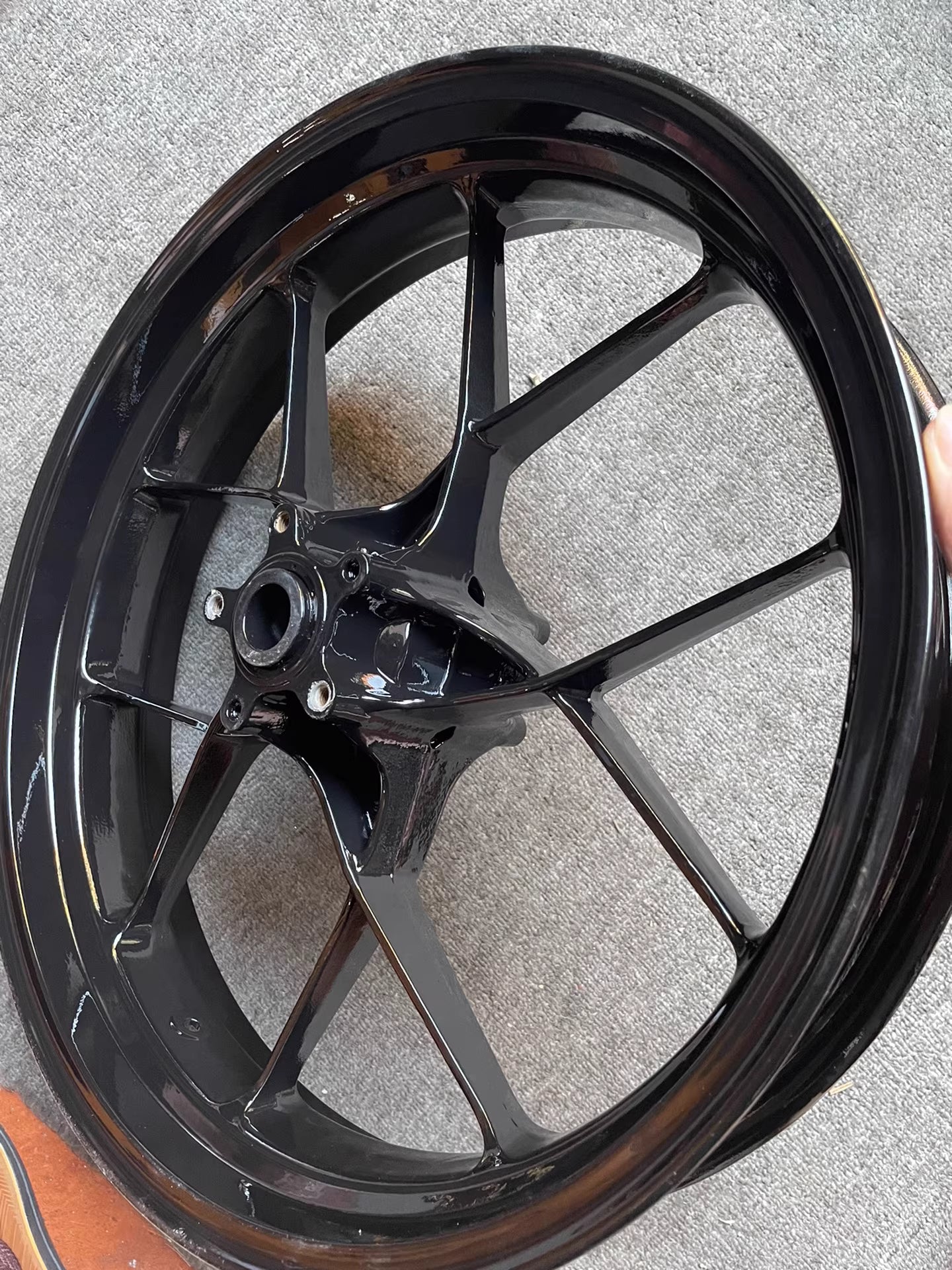 18-25 KTM Duke 790 Front Rim Front Wheel Straight OEM Repainted